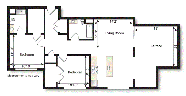 Colewood_FloorPlan_308_312 1070 sqft Colewood_FloorPlan_308_312 1070 sqft